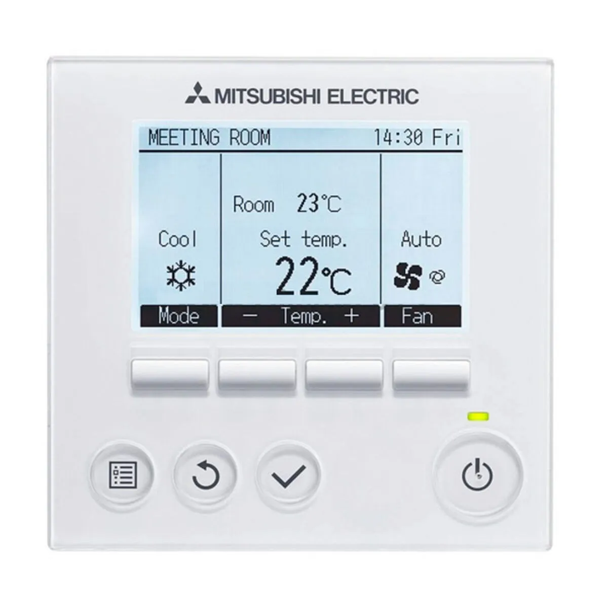 Cronotermostato per Condizionatore Mitsubishi Electric PAR32MAA Bianco