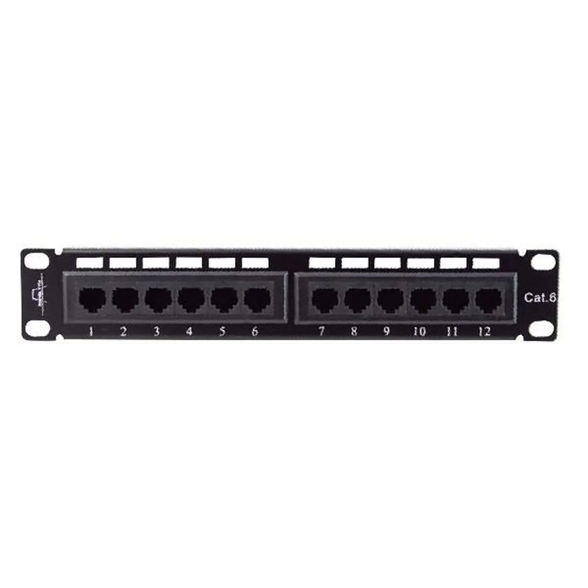 Patch Panel 12 Porte UTP Categoria 6 Monolyth 3002001