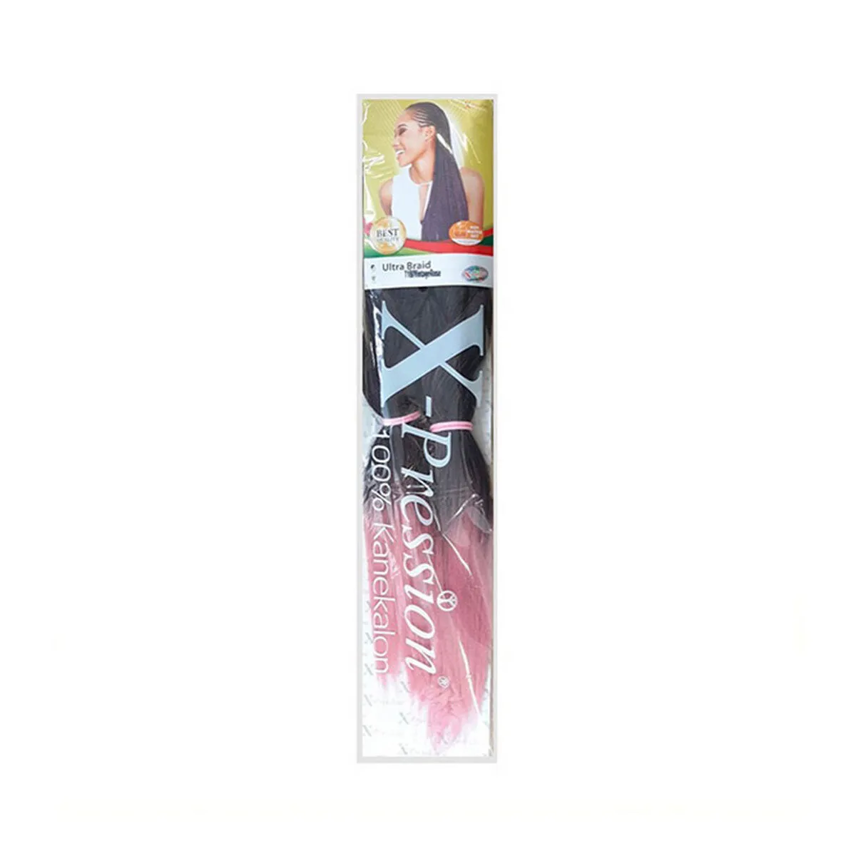 Extension per i Capelli X-Pression T1B/Vintage Rose Nº T1B/Vintage Rose (T1B/Rosewood)