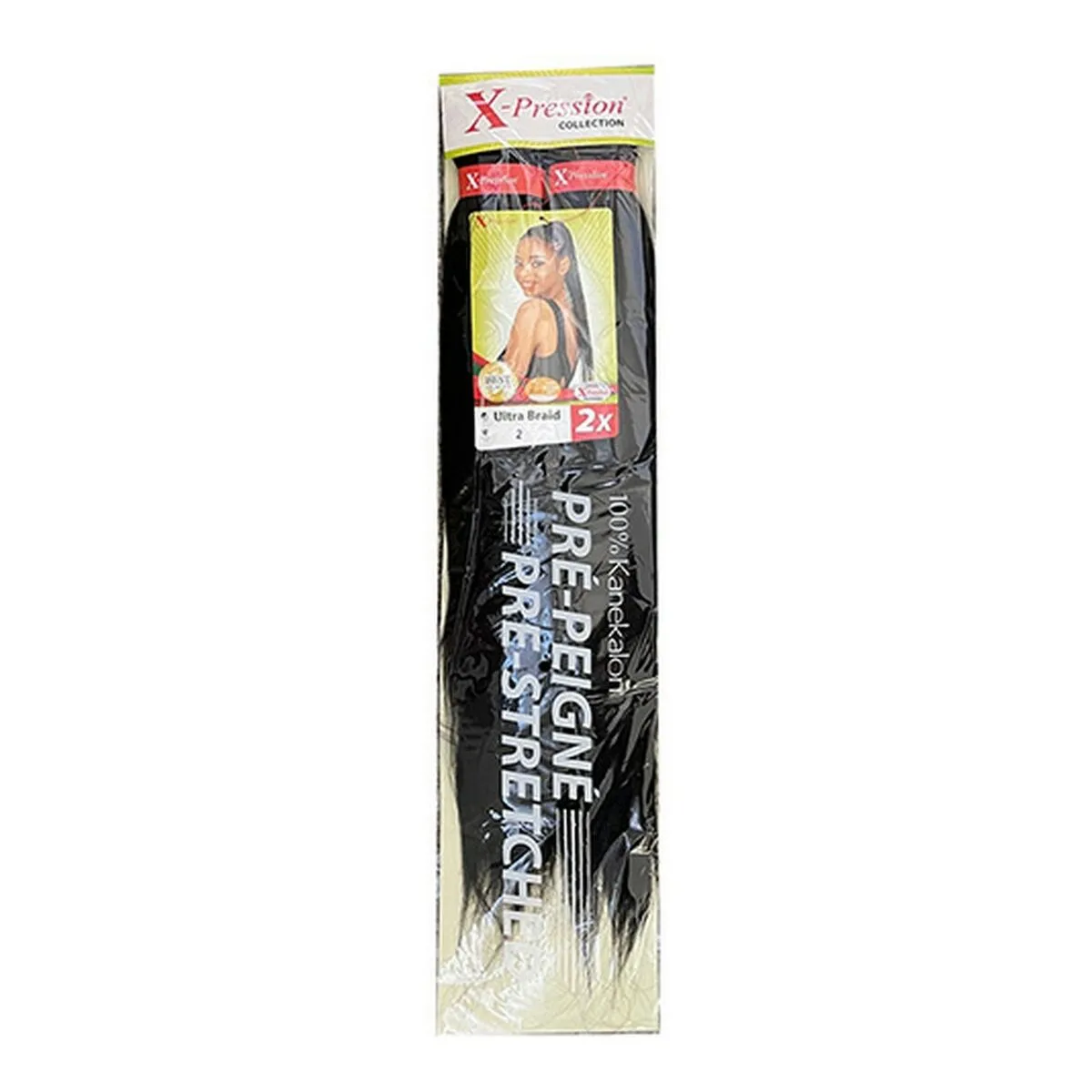 Extension per i Capelli Pre-Peigne X-Pression Nº 2 (1X2)