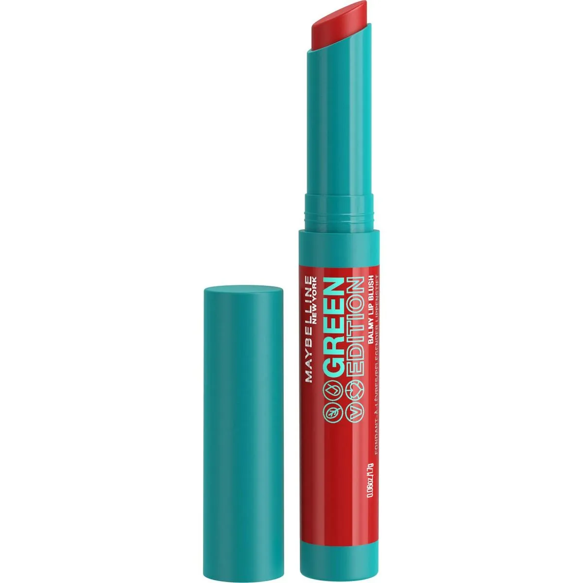 Balsamo Labbra colorato Maybelline Green Edition 02-bonfire (1,7 g)