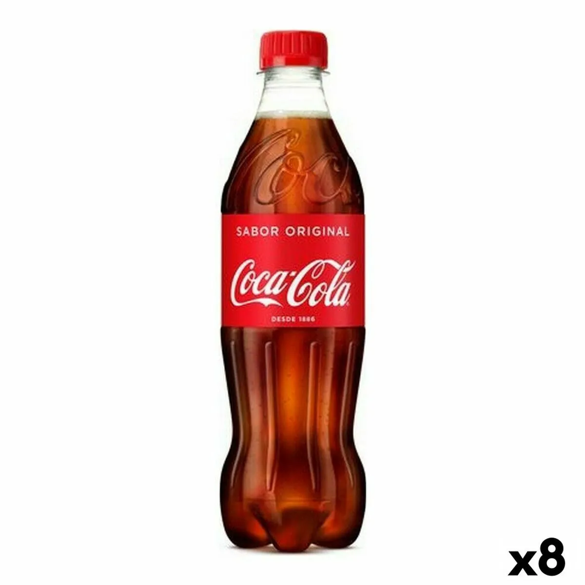 Bevanda Rinfrescante Coca-Cola 50 cl (Pack 8 uds)