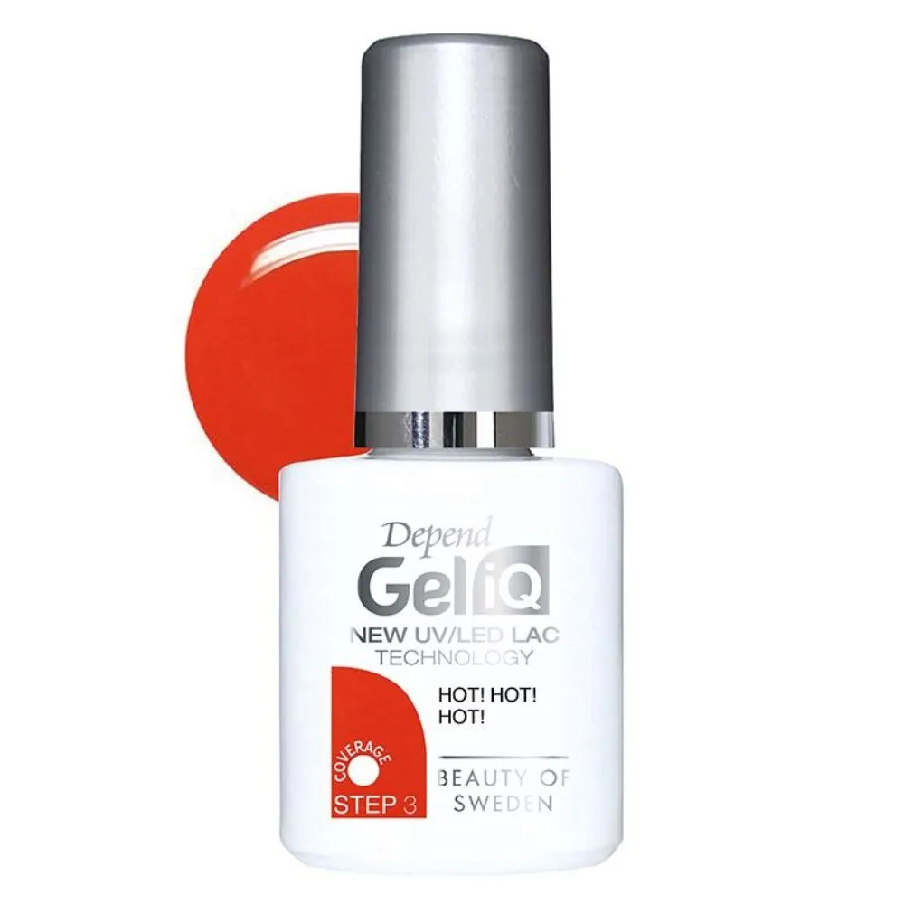 Smalto per unghie Gel iQ Beter Hot Hot (5 ml)