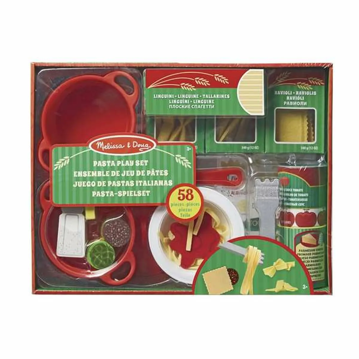 Playset Melissa & Doug Cucina Pasta 50 Pezzi