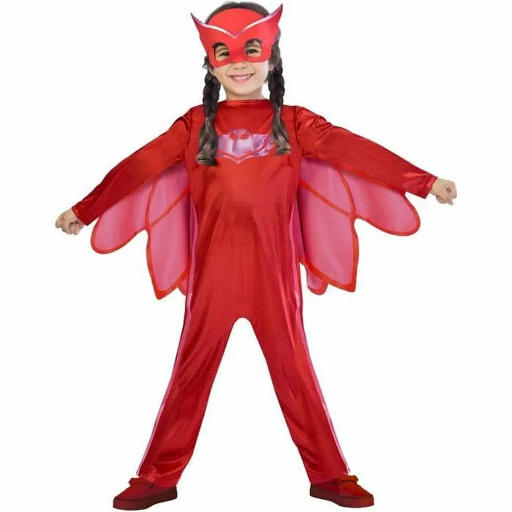 Costume per Bambini Pj Masks Owlette Rosso