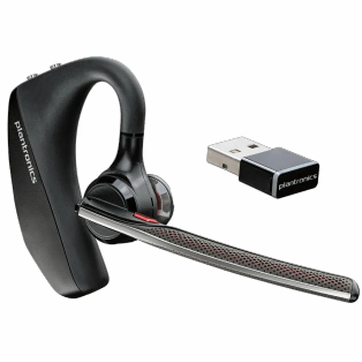 Auricolari con Microfono Poly VOYAGER 5200 UC Nero