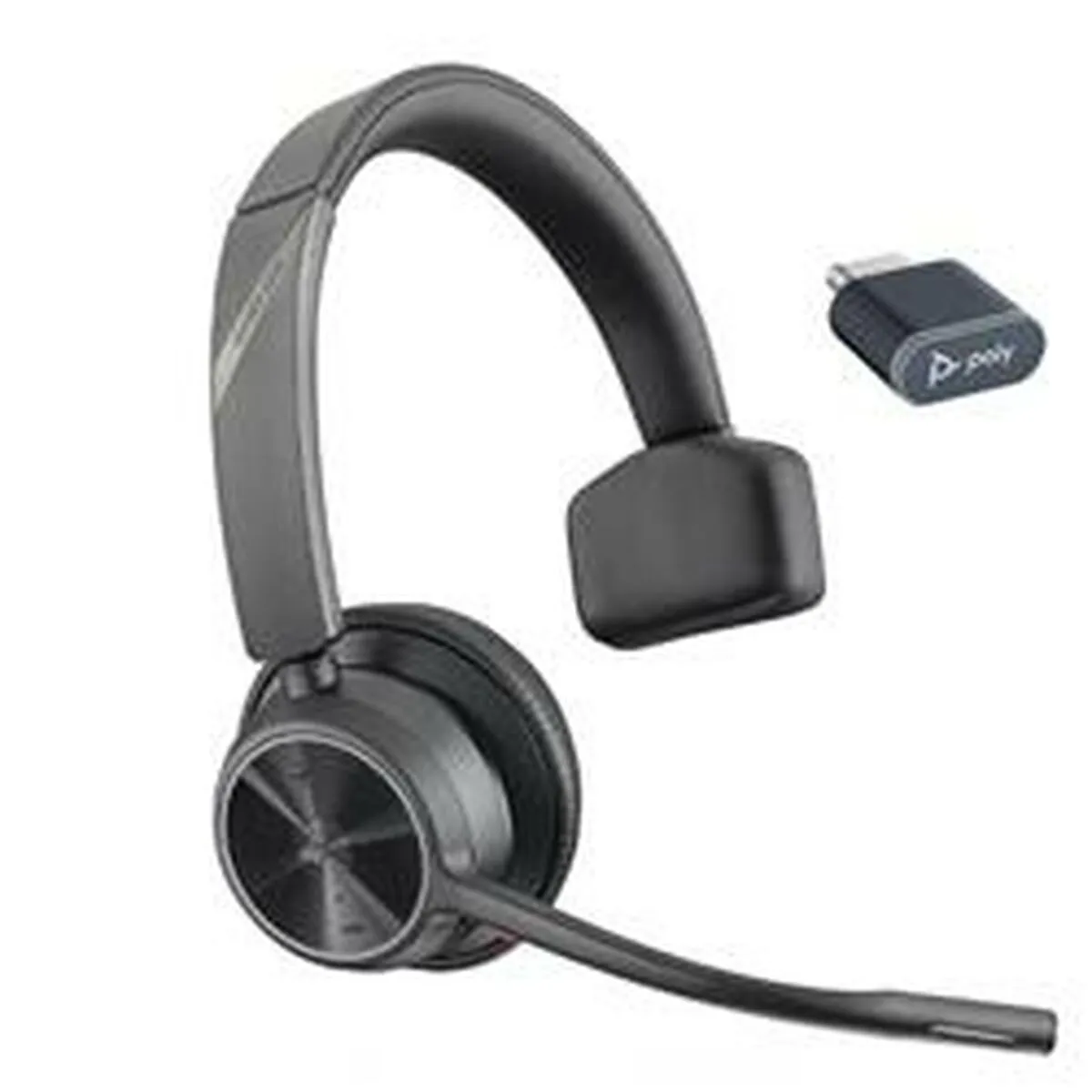 Auricolari con Microfono Poly Voyager 4310 UC Nero