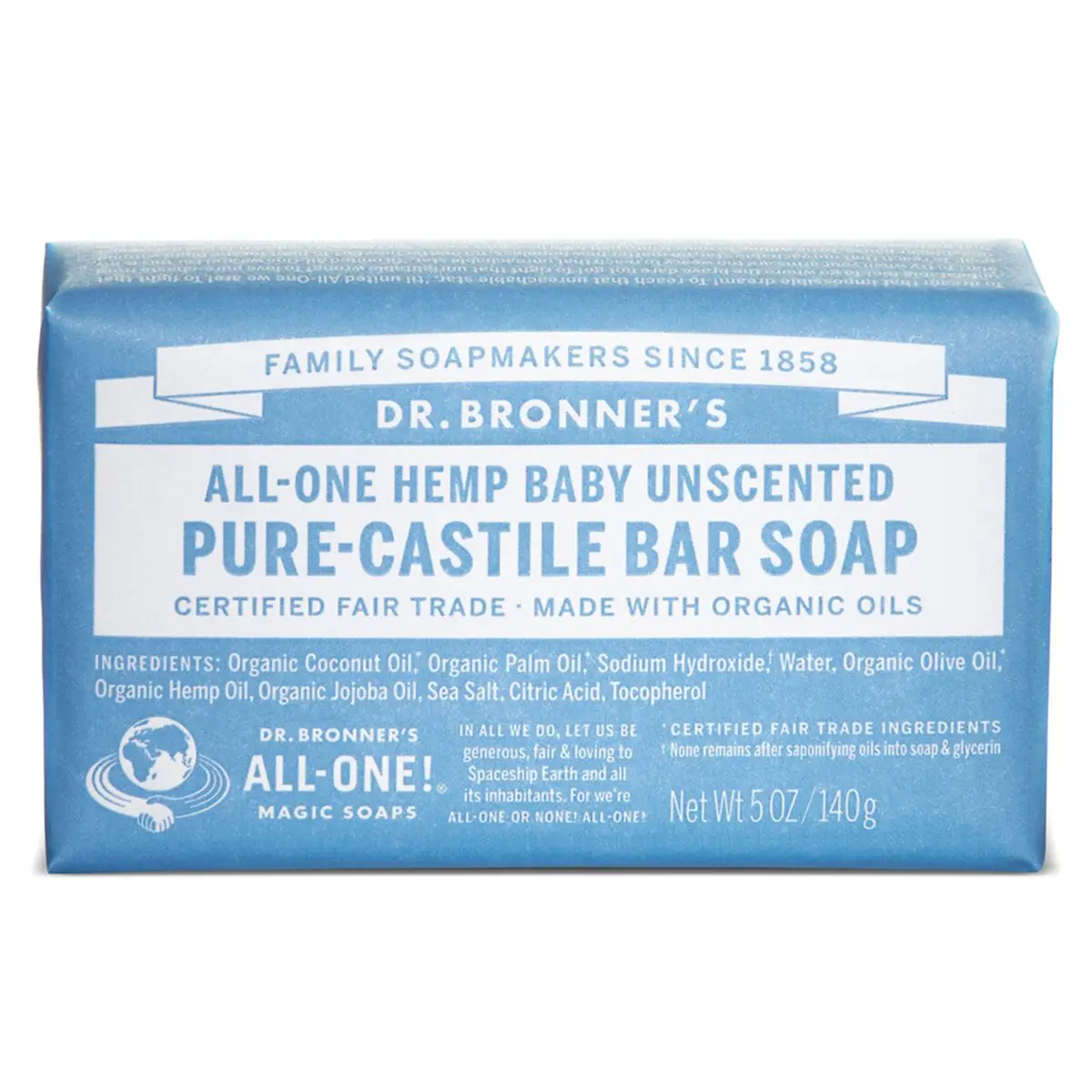 Saponetta Dr Bronner's Baby 140 g