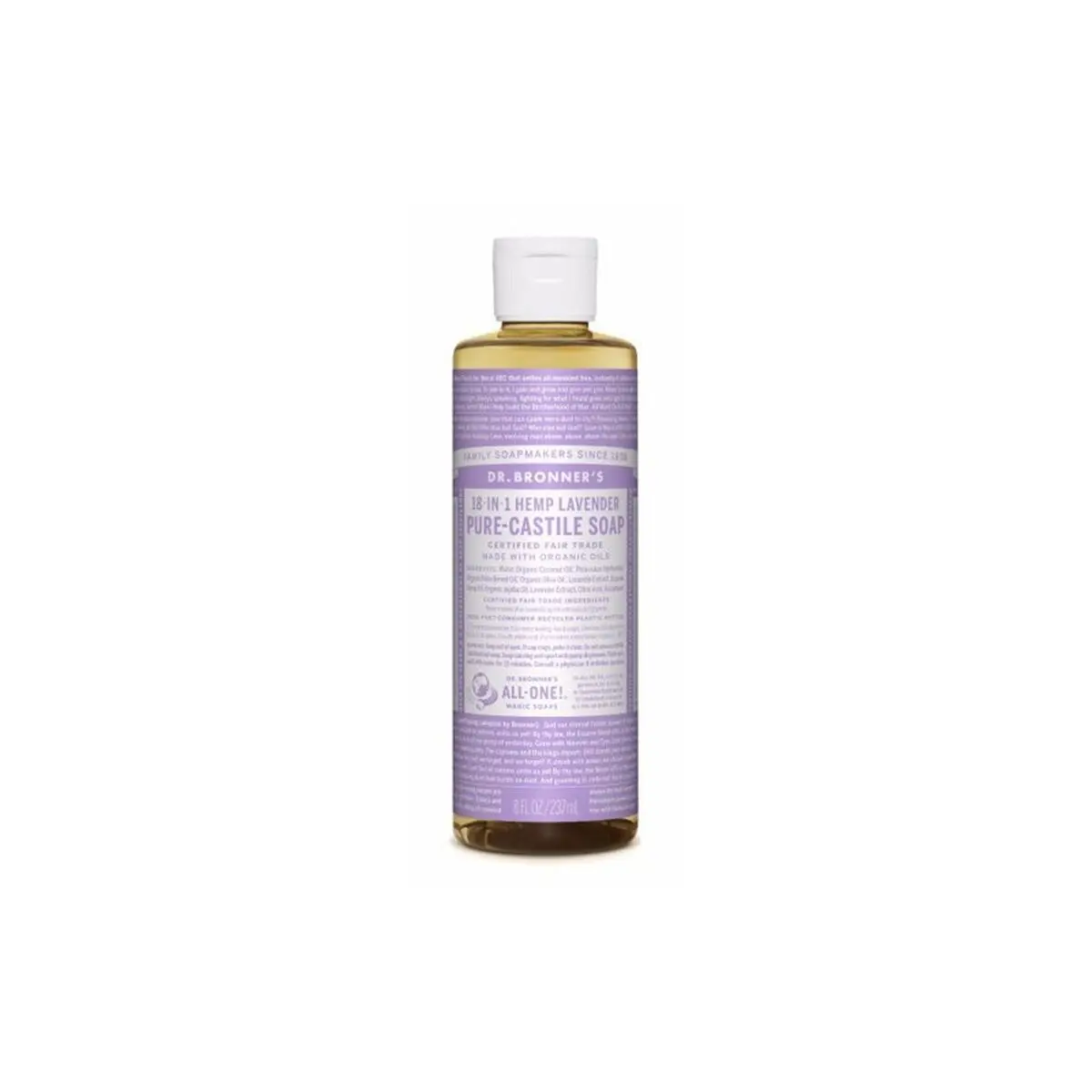 Sapone Liquido Dr Bronner's 240 ml Lavanda