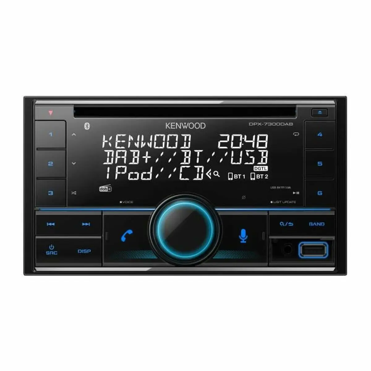 Radio CD per Auto Kenwood DPX-7300DAB Nero