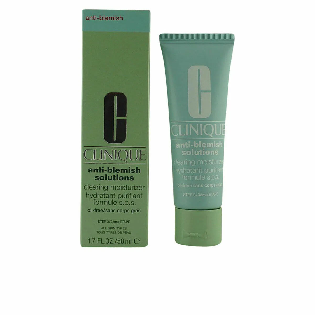 Gel Idratante Clinique Anti-Blemish Solutions All-Over Clearing Treatment (50 ml)