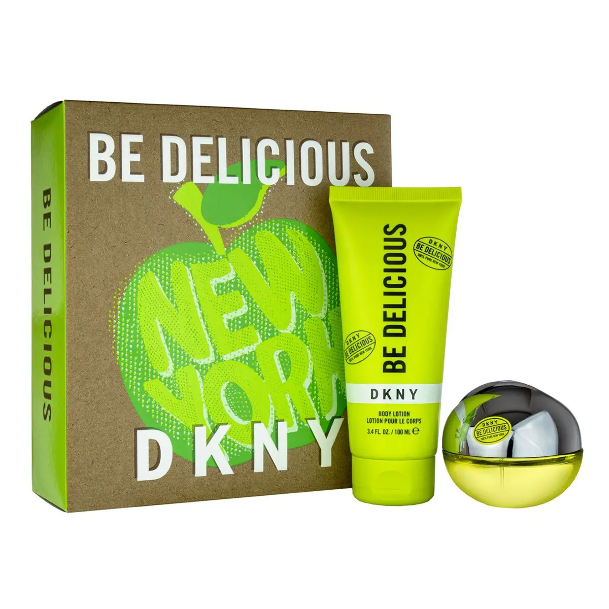 Cofanetto Profumo Donna DKNY Be Delicious 2 Pezzi