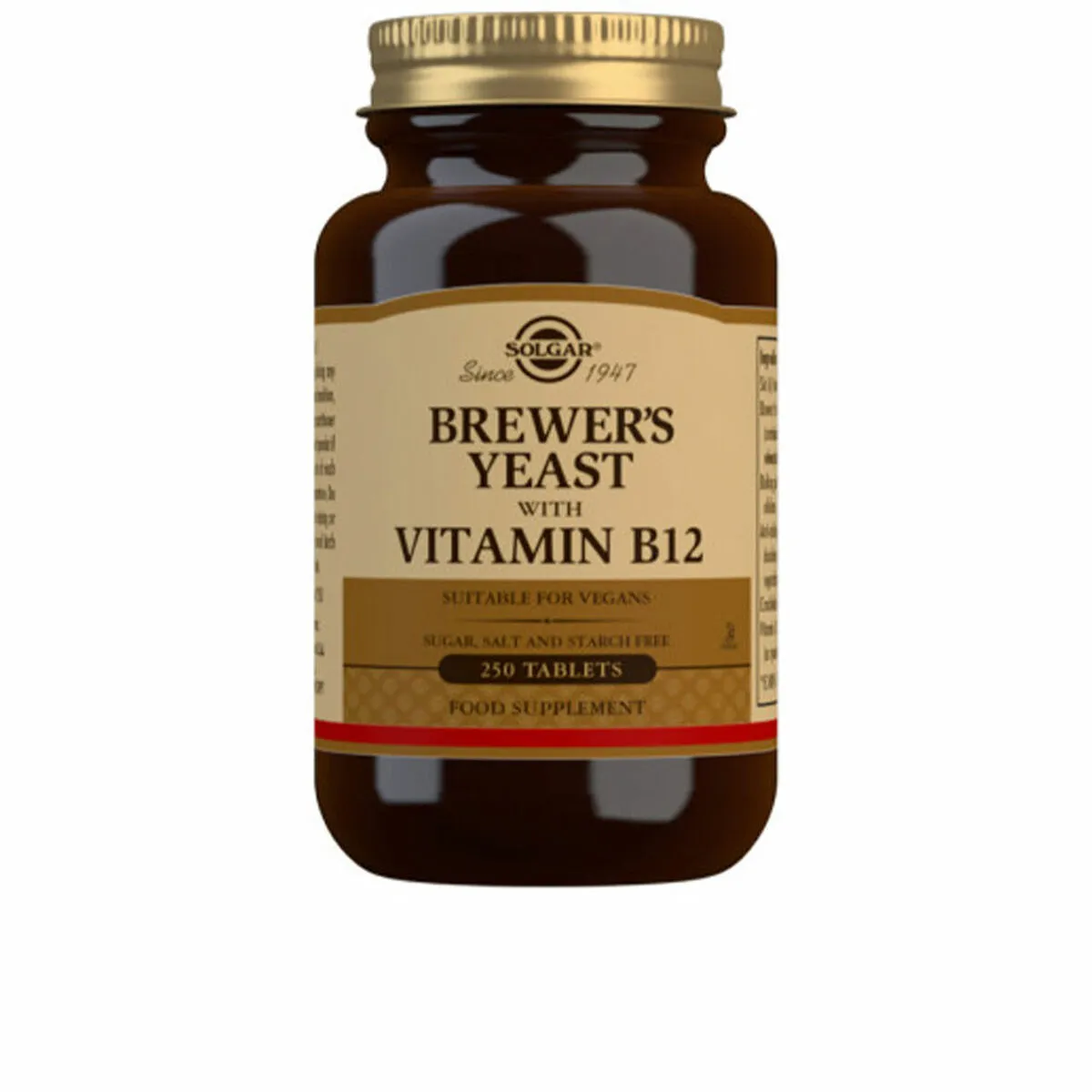 Lievito di Birra con Vitamina B12 Solgar   250 Unità