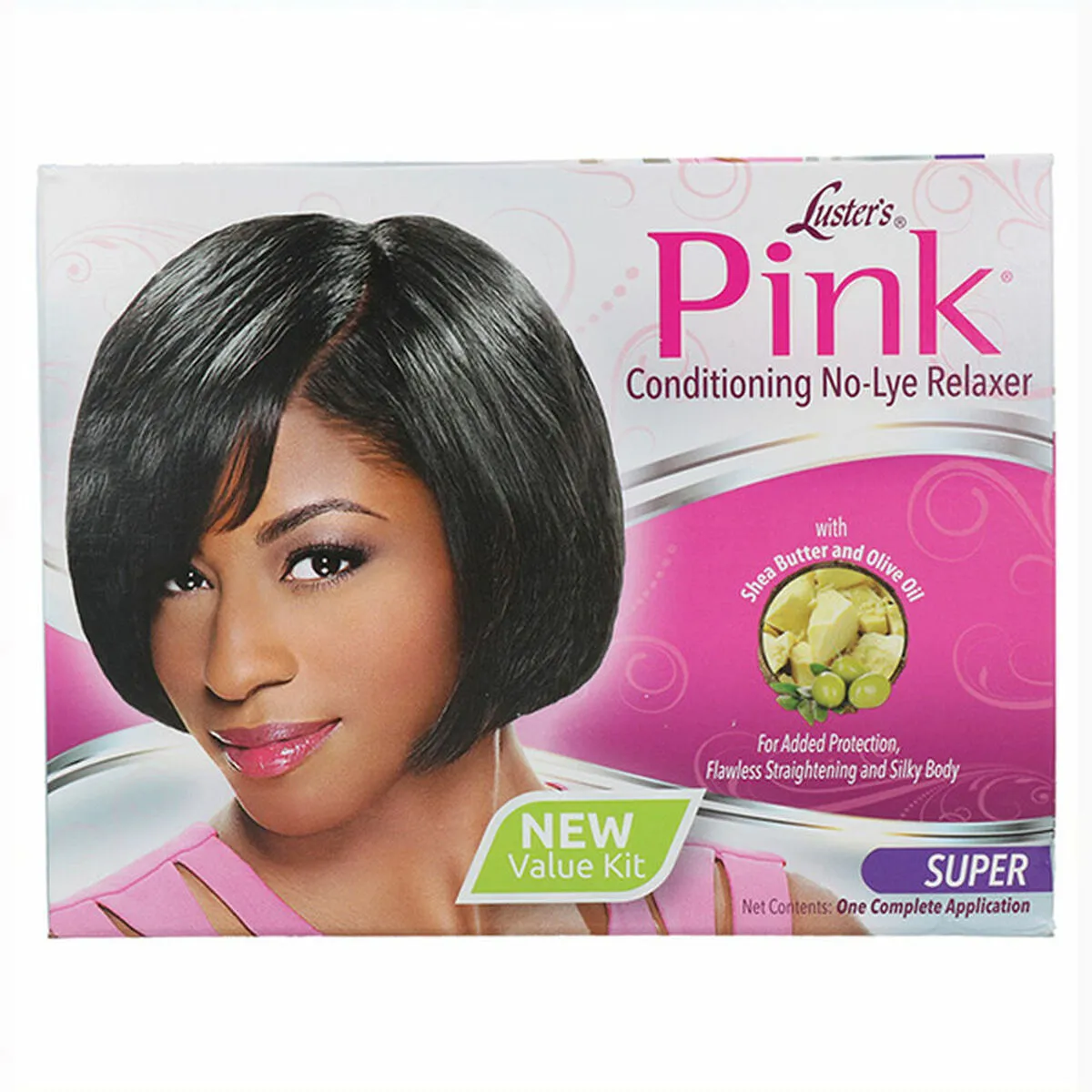 Balsamo Luster Pink Relaxer Kit Super