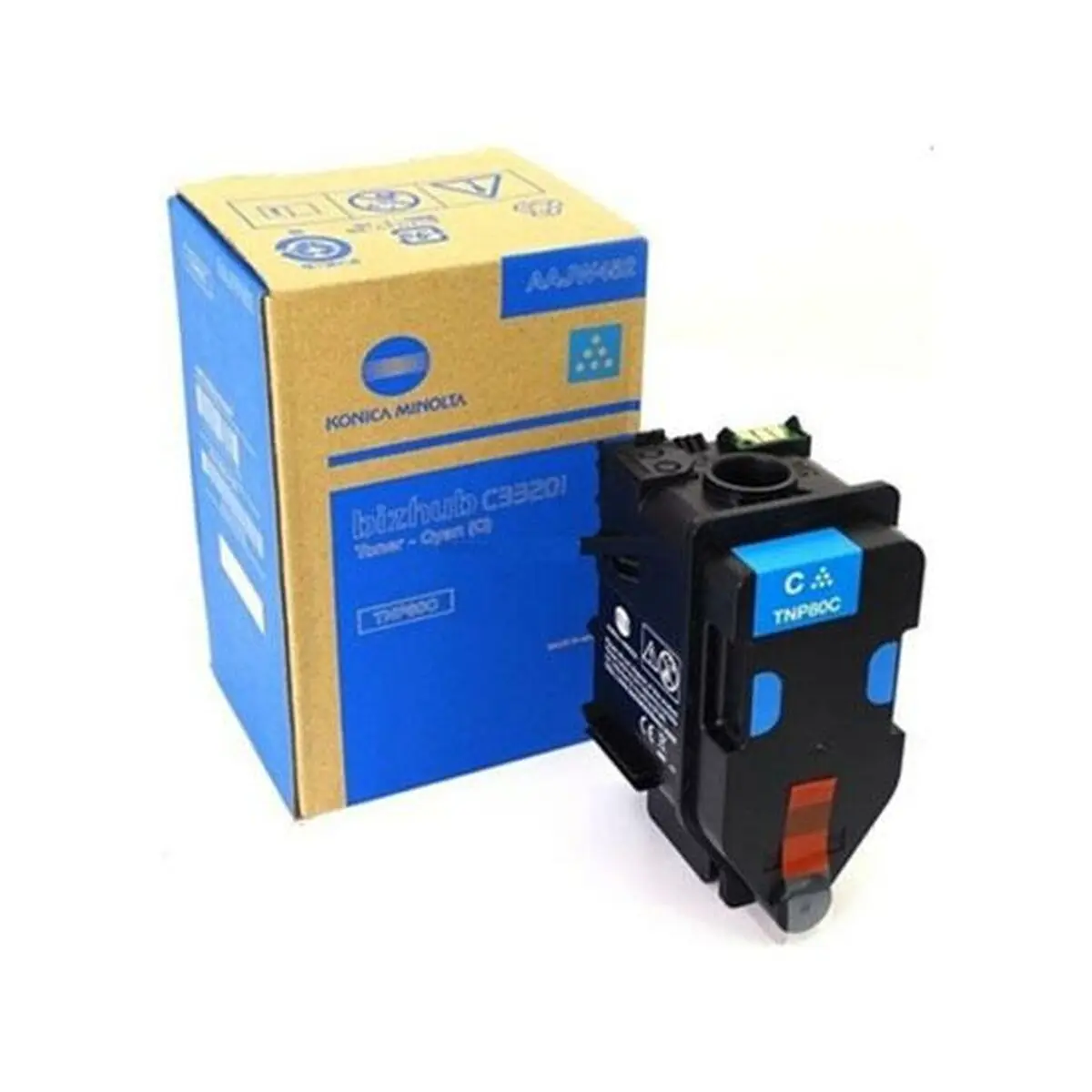 Toner Konica Minolta Konica Minolta TNP-80 AAJW452 Nero Ciano