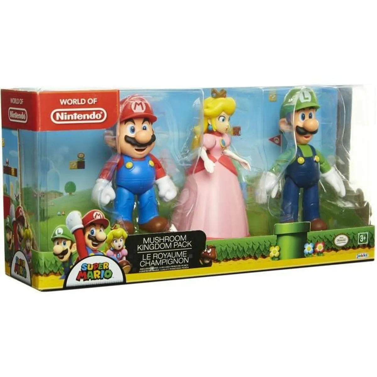 Pack 3 Personaggi Super Mario Kingdom of the Fungus 491160 10 cm