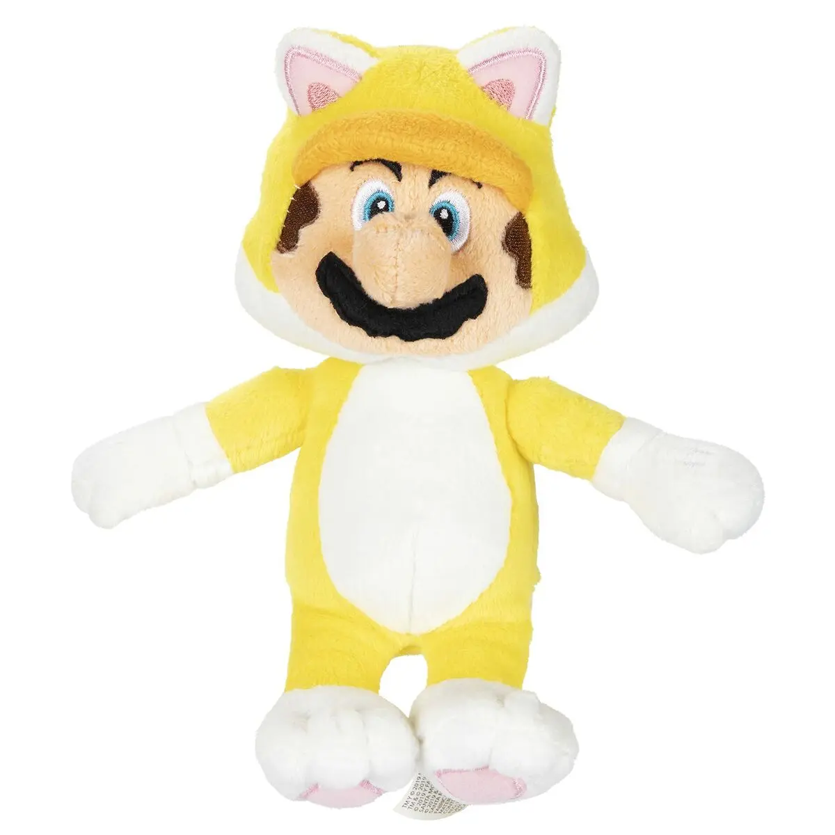 Peluche Nintendo Mario Cat Giallo Azzurro