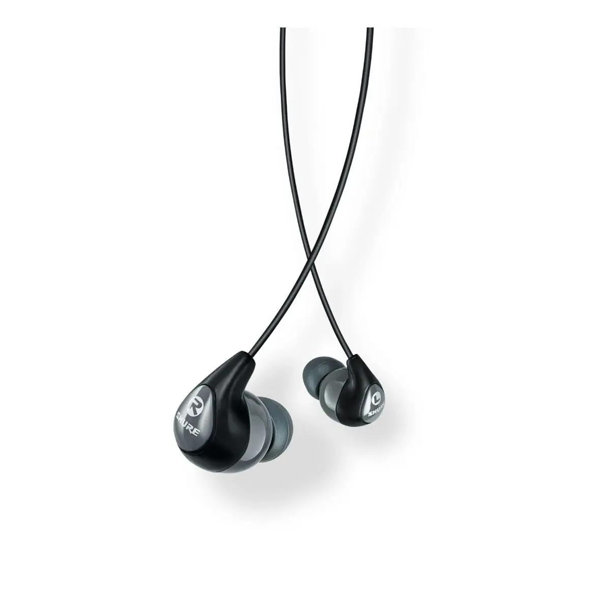 Auricolari con Microfono Shure SE112-GR Nero Grigio