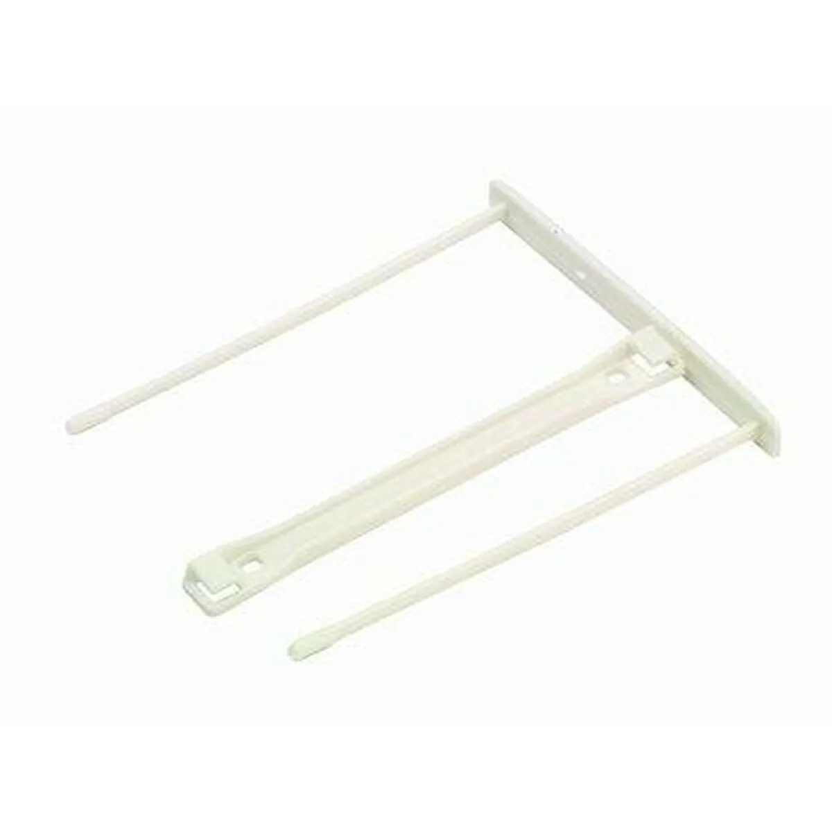 Fastener Fellowes Pro Clip 100 Unità Bianco Plastica riciclata 10,1 x 9,2 x 0,9 cm