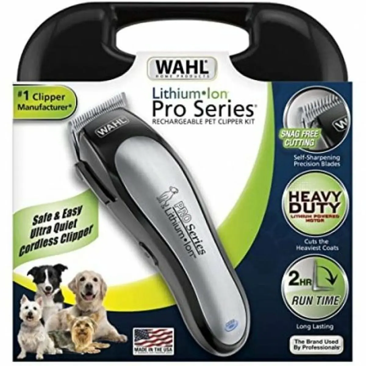 Tosatrice per animali domestici Wahl Lithium Ion Pro Series