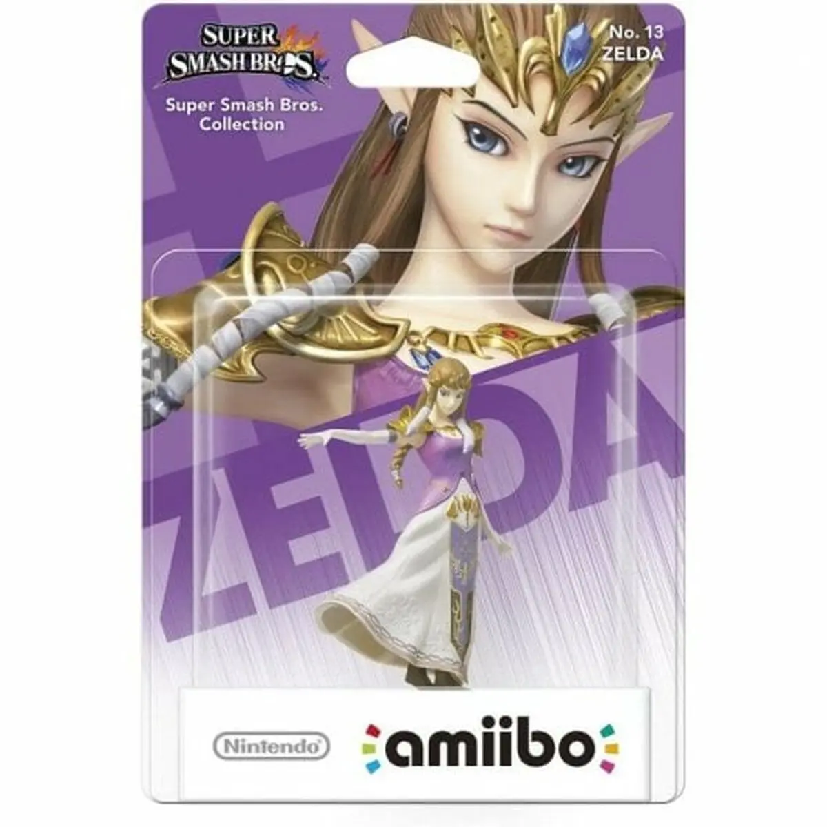 Pupazzo Interattivo Amiibo Super Smash Bros: Zelda Nintendo Switch