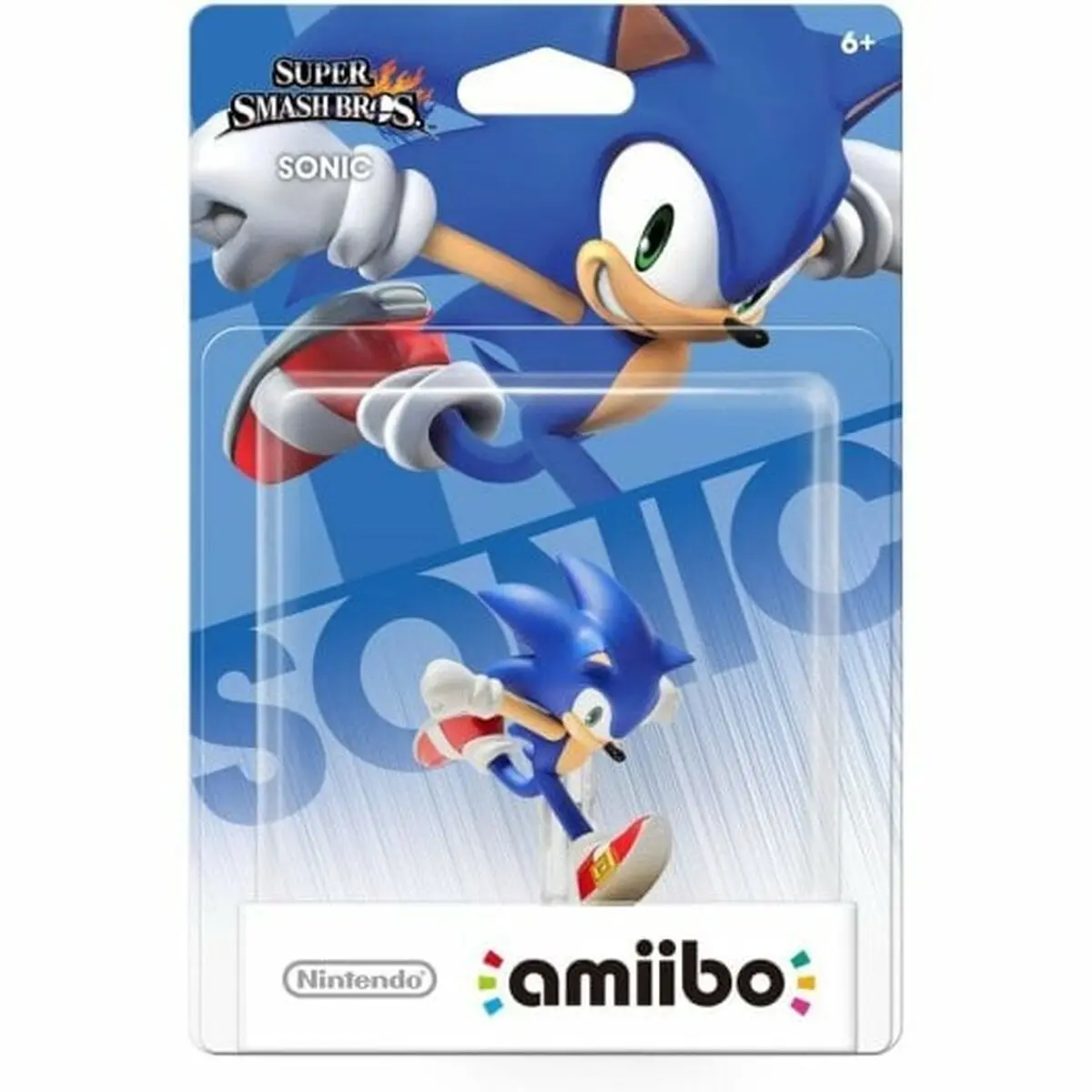 Pupazzo Interattivo Amiibo Super Smash Bros: Sonic Nintendo Switch