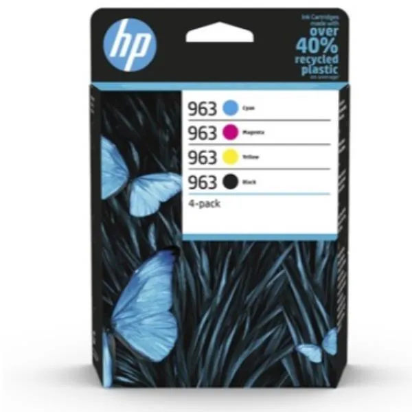 HP 963 CMYK ORIGINAL INK 4-PACK