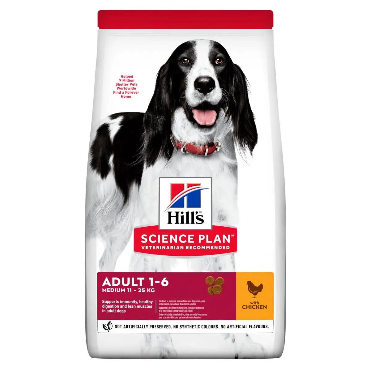 Io penso Hill's Science Plan Canine Adult Medium Adulto Pollo 14 Kg