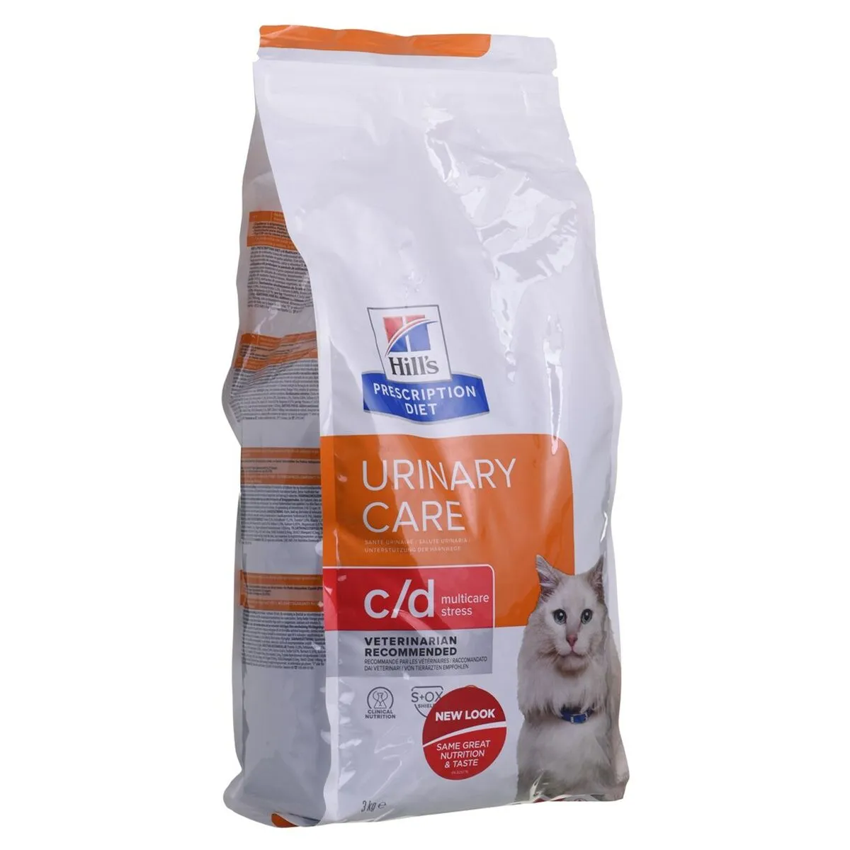 Io penso Hill's  Feline c/d Urinary Care Multicare Stress Adulto Pollo 3 Kg