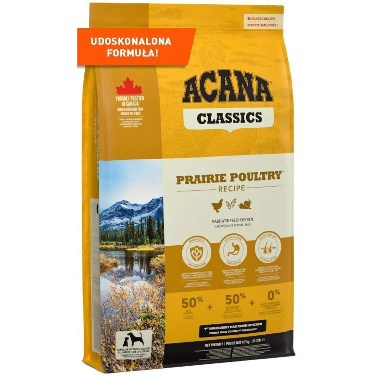 Io penso Acana Prairie Poultry Pollo 9,7 Kg