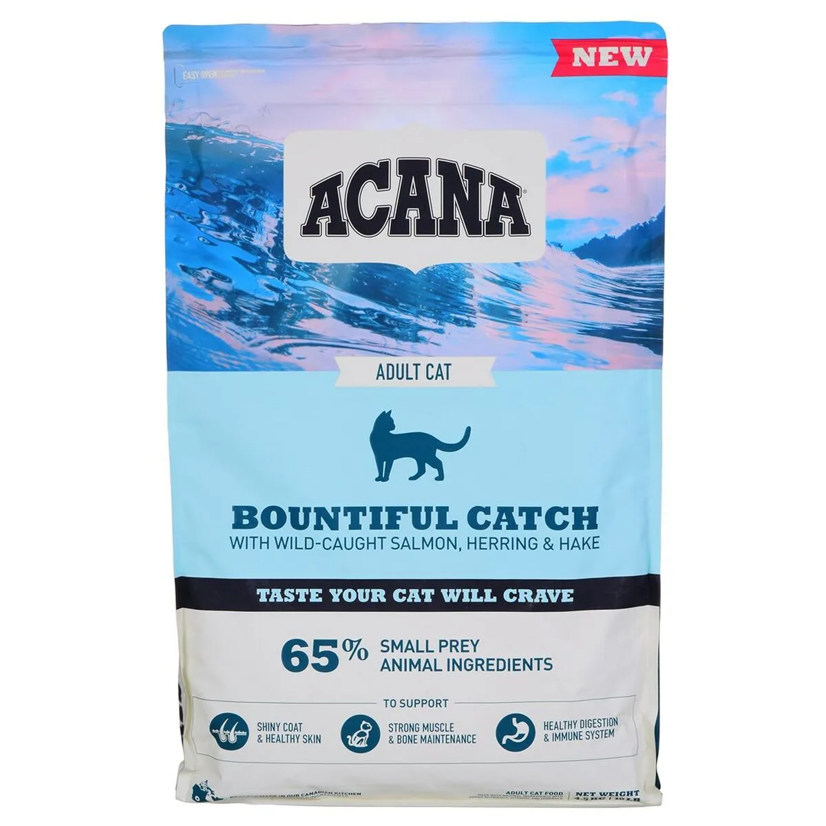 Cibo per gatti Acana Bountiful Catch Adulto Salmone 1,8 kg