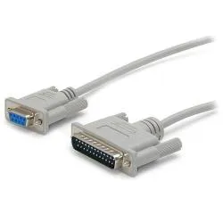 CAVO NULL MODEM DB9 A DB25 3M