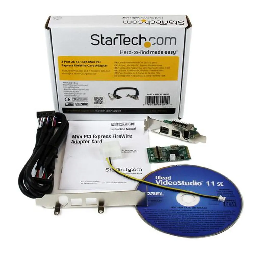 Scheda PCI Startech MPEX1394B3          