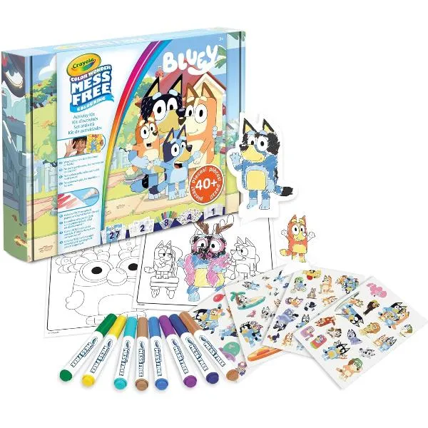 ACTIVITY SET COLOR WONDER BLUEY