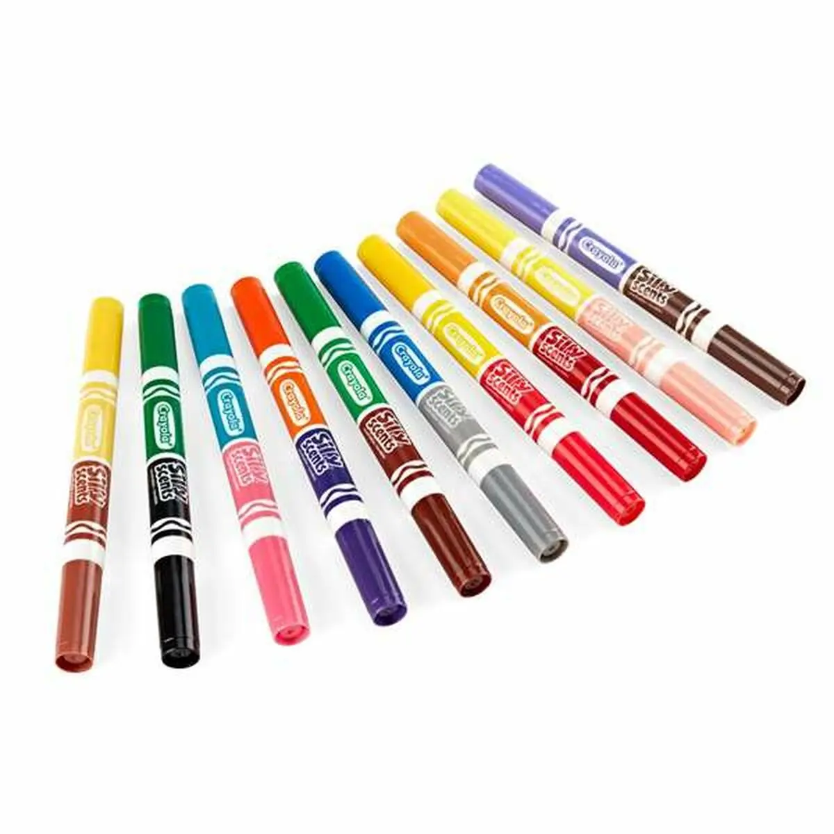 Set di Pennarelli Crayola Profumato Lavabili Doppia punta 10 Pezzi