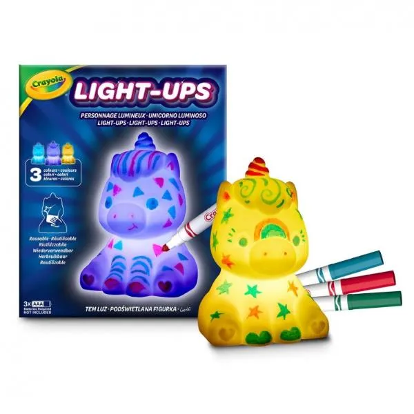 DRAGHETTO   UNICORNO LUMINOSO ASST