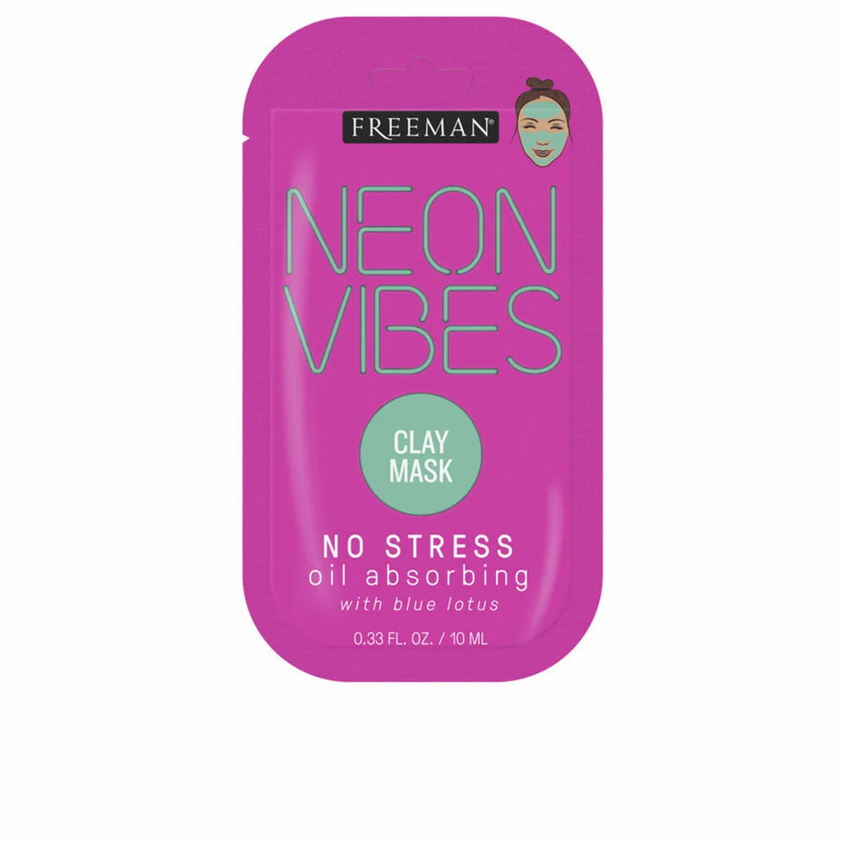 Maschera Viso Freeman Beauty Neon Vibes 10 ml