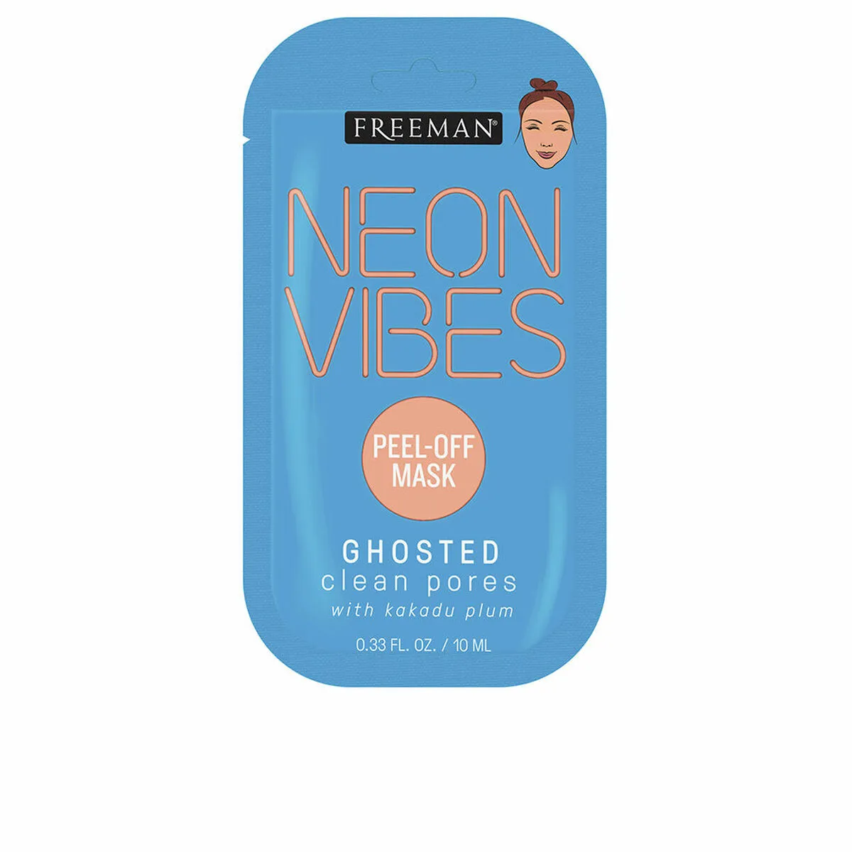 Maschera Viso Peel Off Freeman Beauty Neon Vibes 10 ml