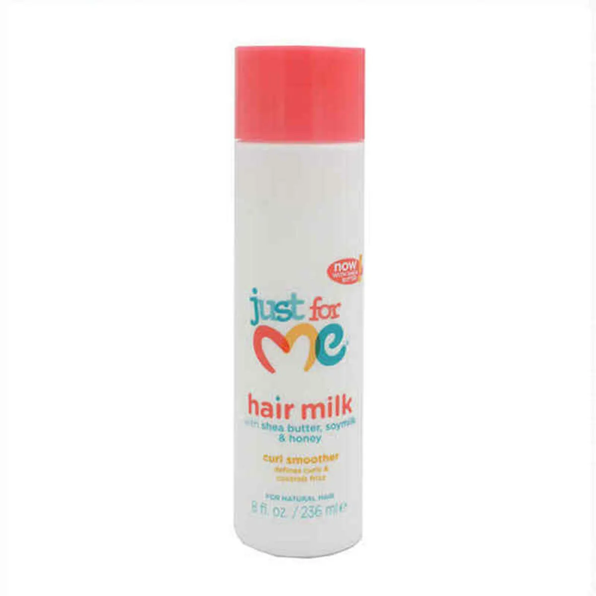 Lozione per Capelli Just For Me Just For Me H/milk Curl Smoother Capelli Ricci (236 ml)