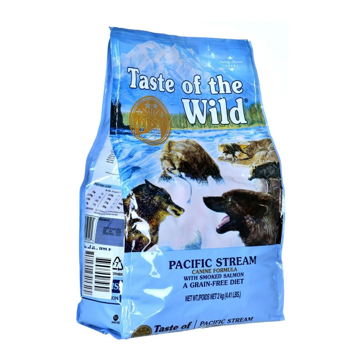 Io penso Taste Of The Wild Pacific Stream Salmone Pesce Carne di vitello 2 Kg