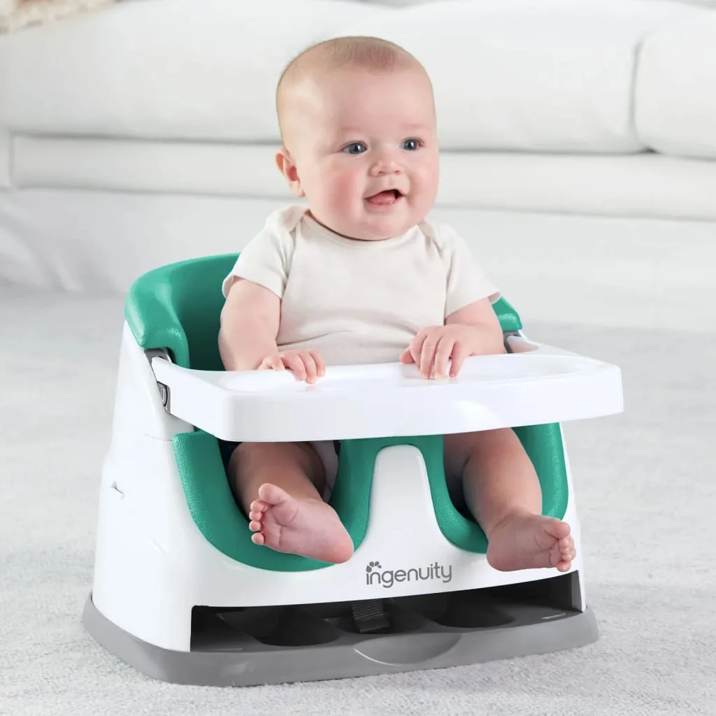 Ingenuity Rialzo Sedia Bambini 2-in-1 Baby Base Ultramarino