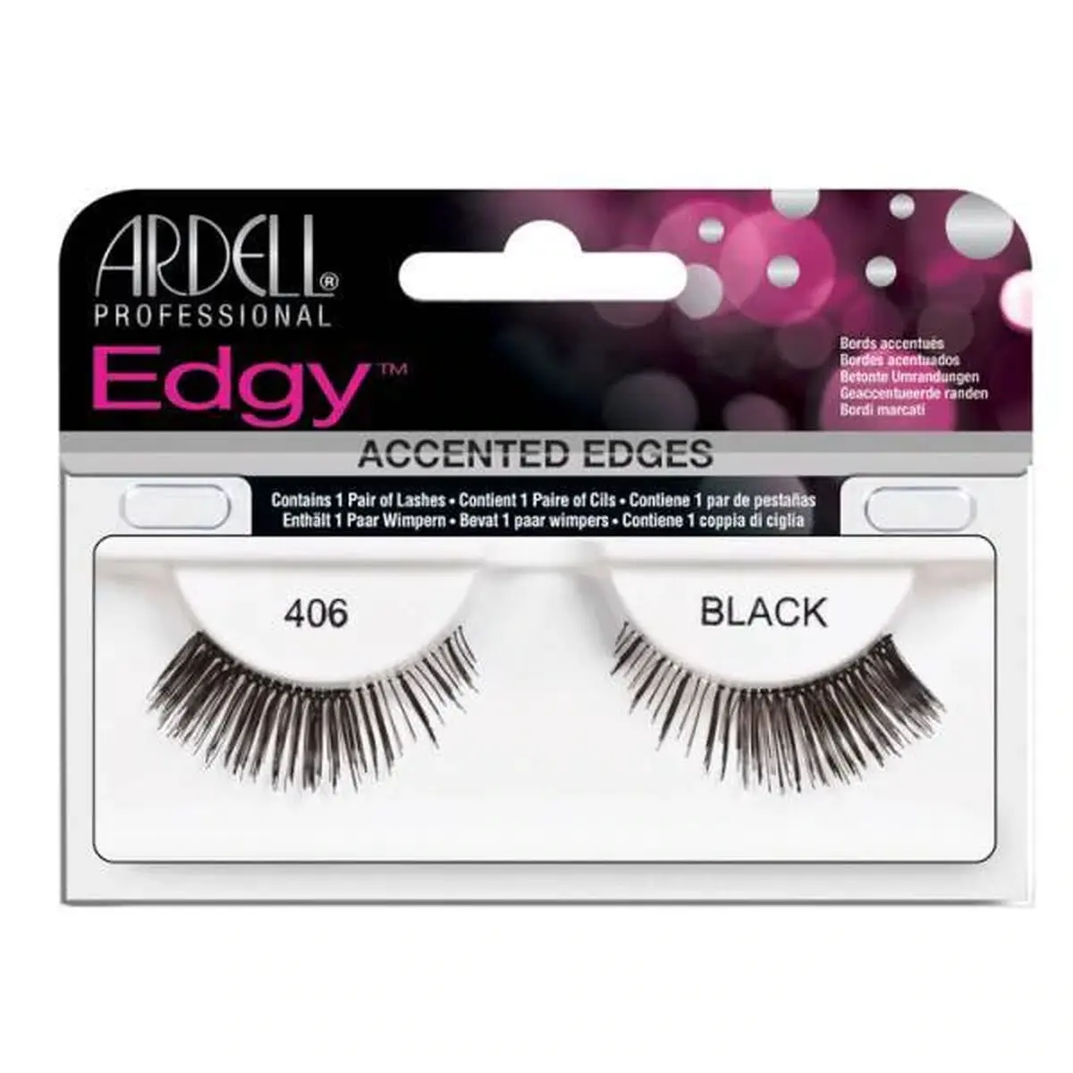 Set di ciglia finte Ardell Edgy Nº 406