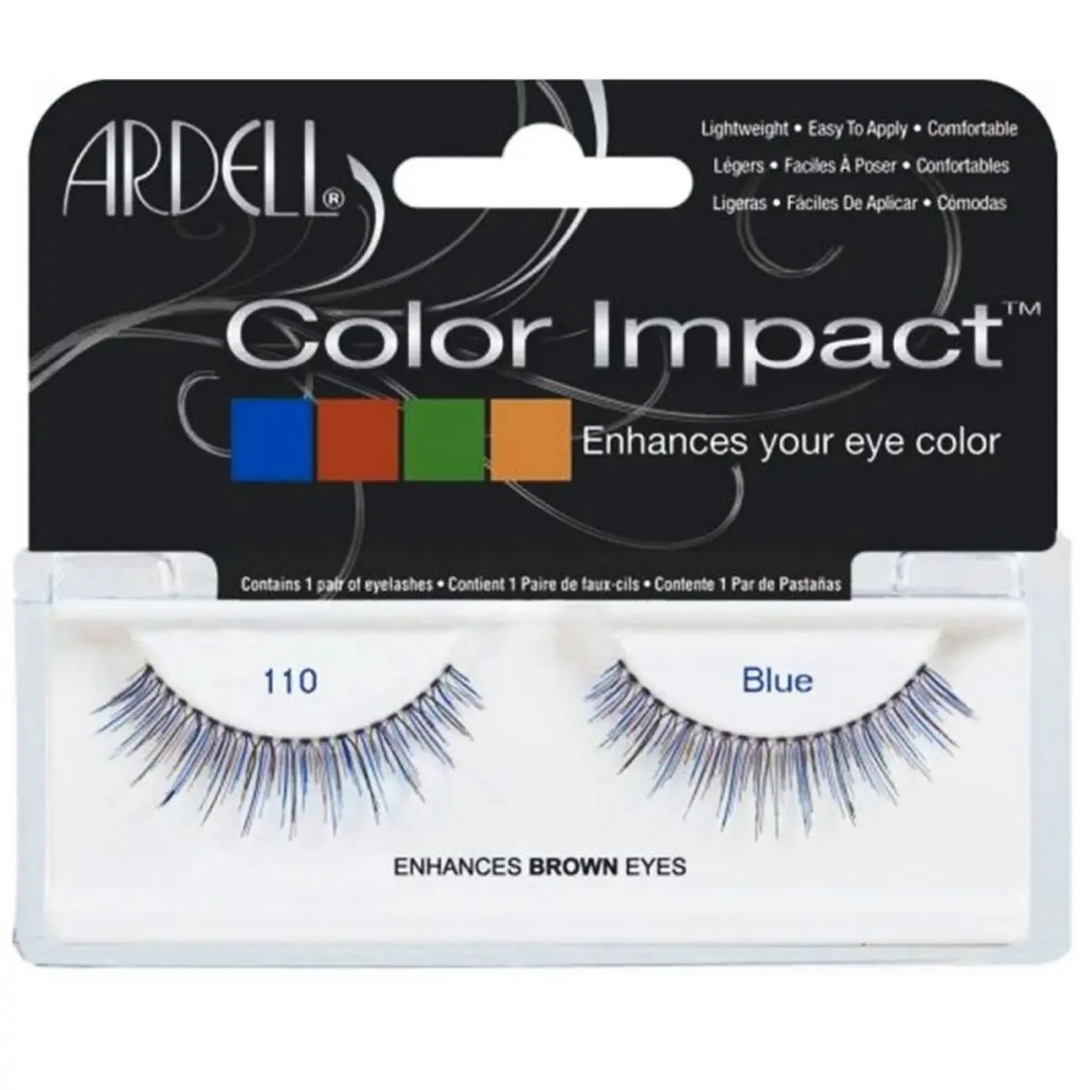 Set di ciglia finte Ardell Color Impact Nº 110 Blue