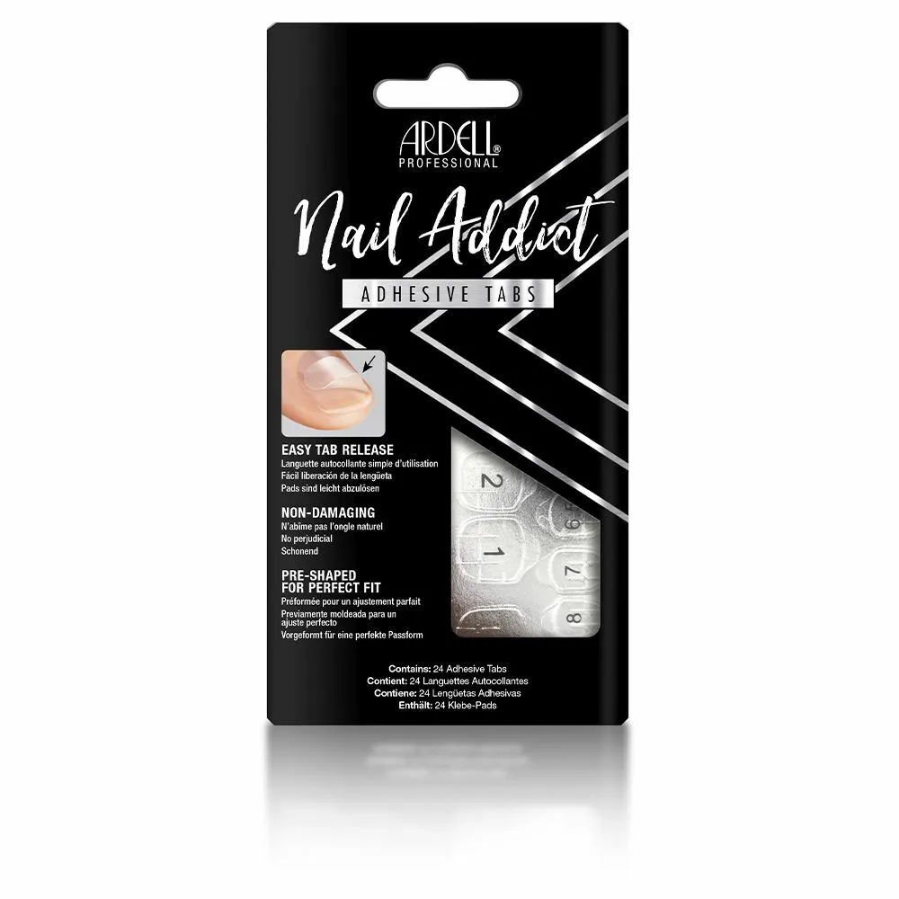 Set di Nastri Adesivi Ardell Nail Addict Unghie Finte (24 pcs)