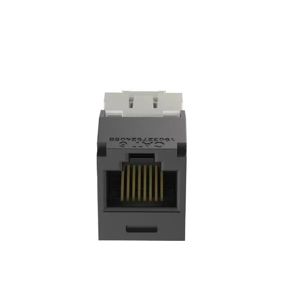 CF100 PRESA MINICOM RJ45U CAT6 NERO