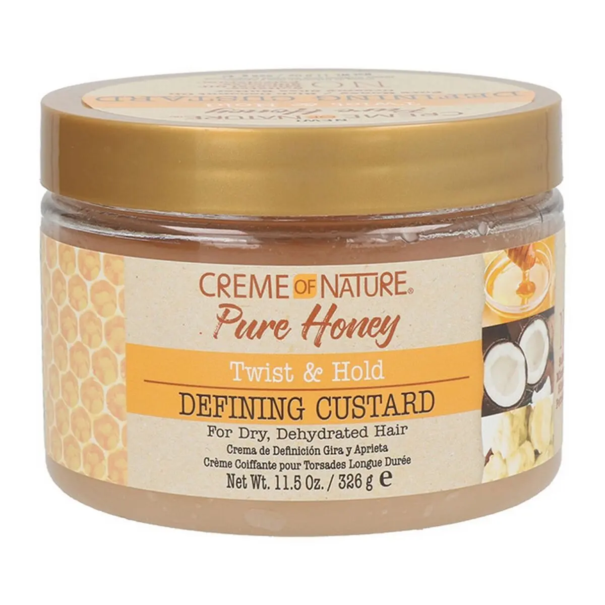 Balsamo Creme Of Nature ure Honey Twisted & Hold Defining Custard (326 g)