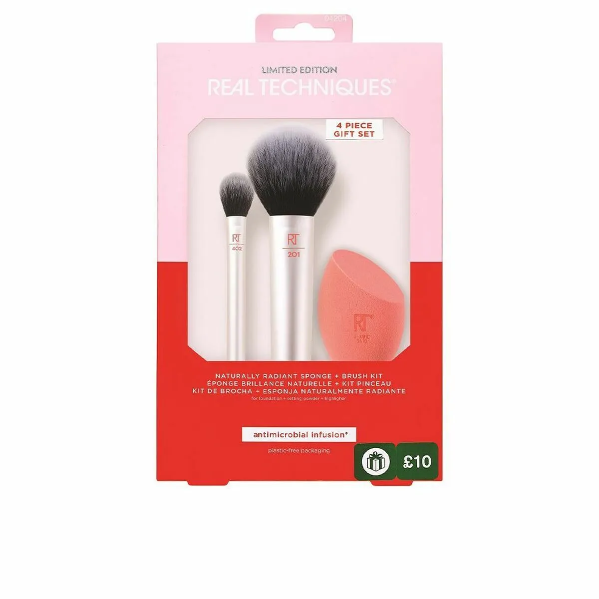 Set da Trucco Real Techniques Naturally Radiant (4 pcs)