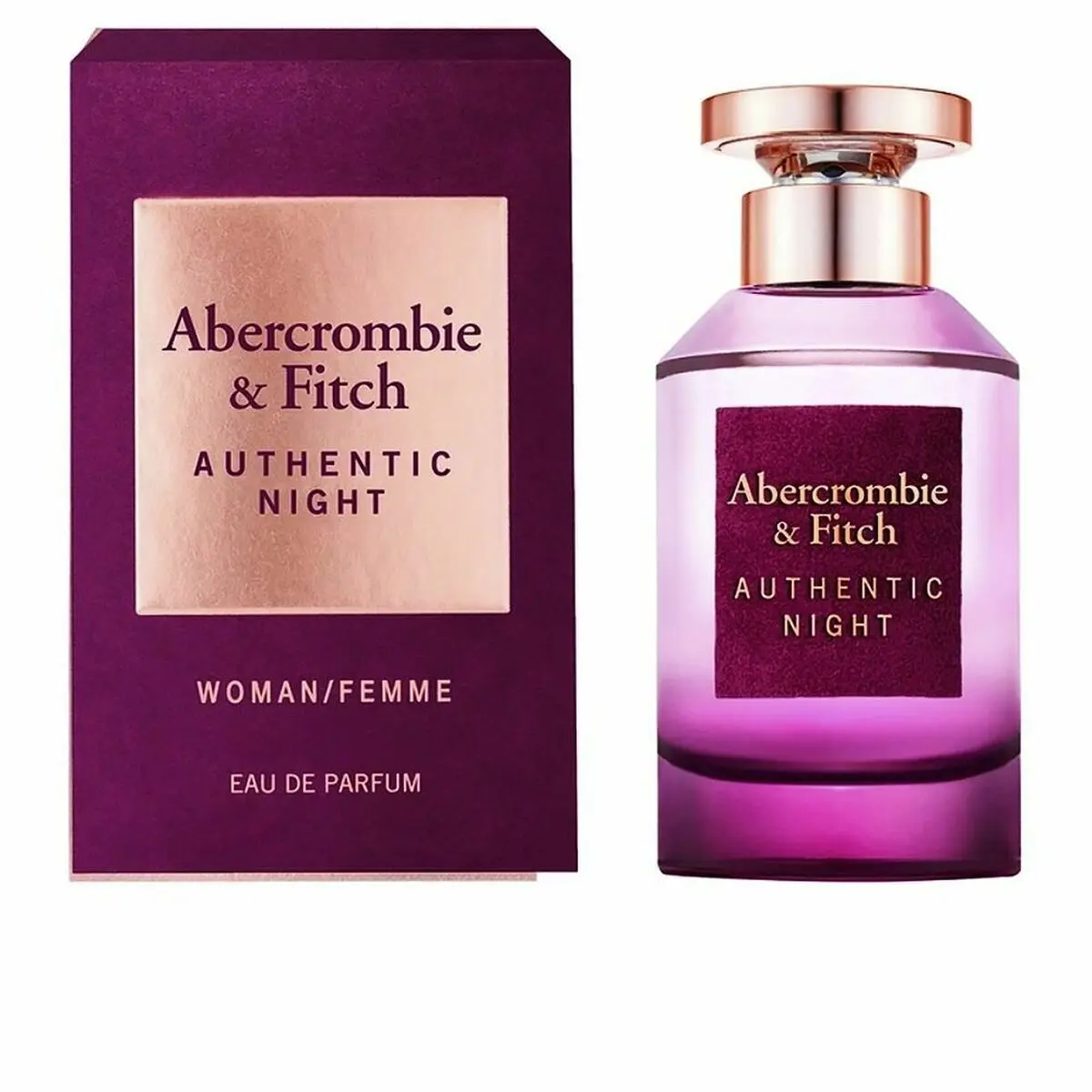 Profumo Donna Abercrombie & Fitch EDP Authentic Night Woman 50 ml