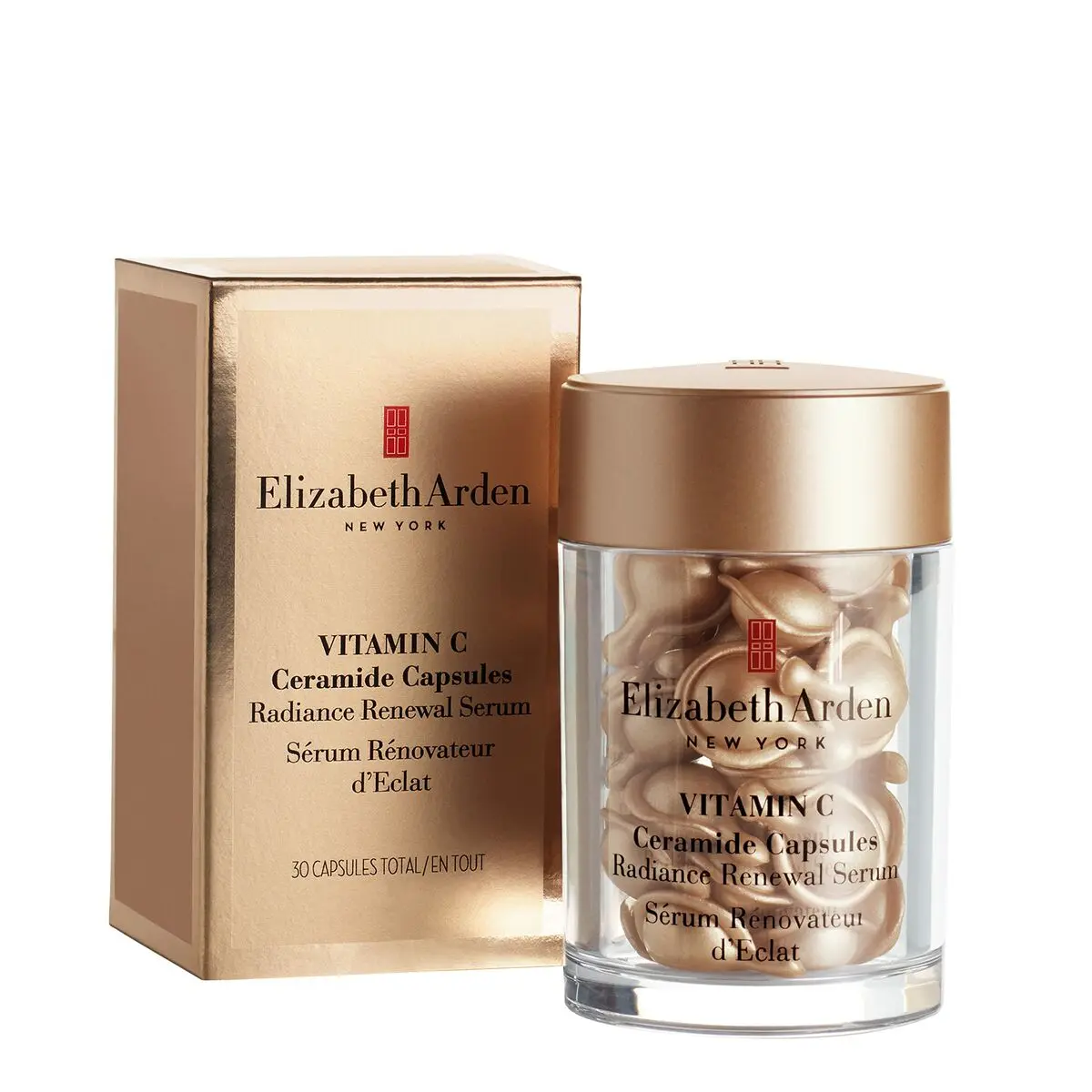 Capsule Antietà Elizabeth Arden Ceramide Vitamin C  (30 Unità)