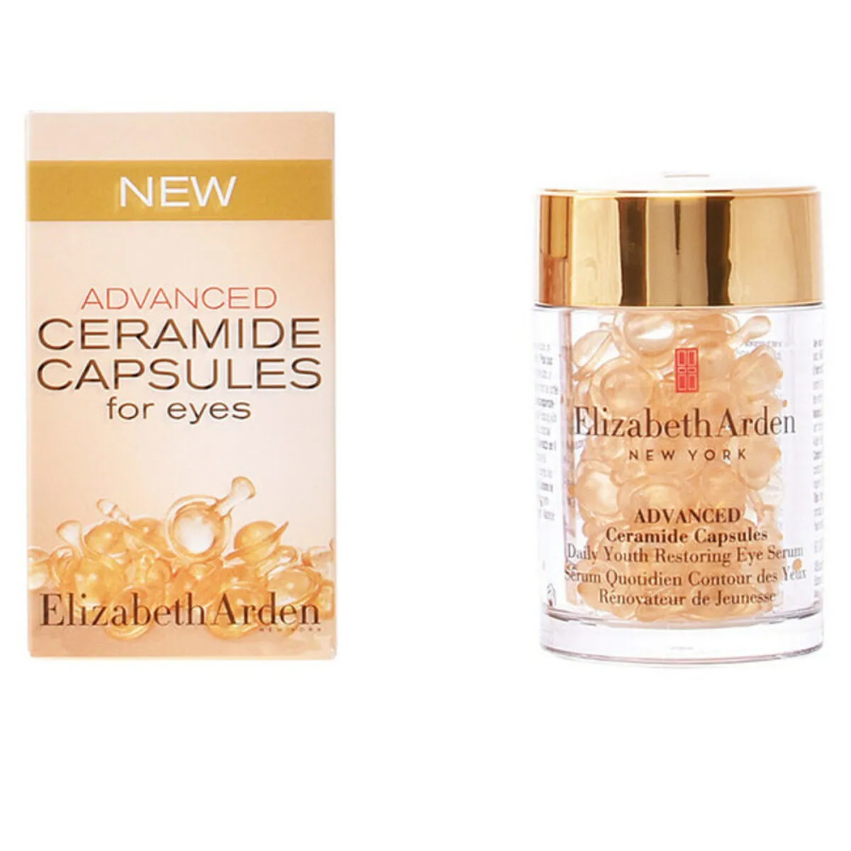 Contorno Occhi Advanced Ceramide Elizabeth Arden Advanced Ceramide Capsules (60 uds) (60 Unità)